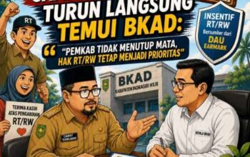 Honor RT/RW Belum Cair, Ini Penjelasan Camat Tembilahan