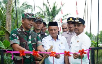 Danrem 031/WB Resmikan Jembatan Perintis Garuda, Buka Akses dan Dorong Ekonomi Warga