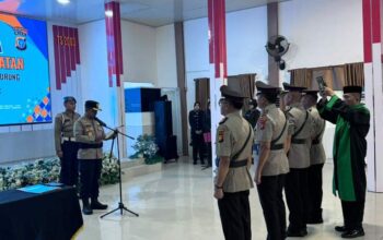 Polres Indragiri Hilir Gelar Upacara Sertijab Kabagops, Kapolsek Pulau Burung dan Kapolsek Kempas
