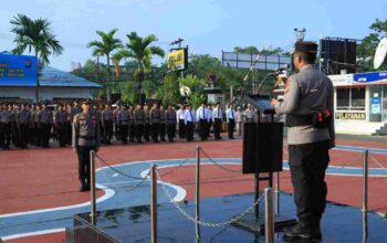 47 Personel dan 1 PNS Polri Polres Indragiri Hilir Naik Pangkat, Kapolres: Jadikan Amanah untuk Tingkatkan Pengabdian