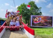 Peresmian Jembatan Merah Putih Presisi, Wujud Nyata Kepedulian Polri bagi Masyarakat Batang Tuaka