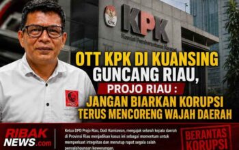 Usai OTT KPK di Kuansing, Projo Riau Beri Peringatan Keras untuk Kepala Daerah