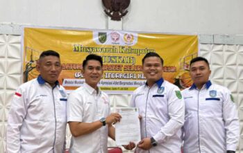 Okki Prasetyo Terpilih Aklamasi Pimpin Perbasi Inhil Periode Baru