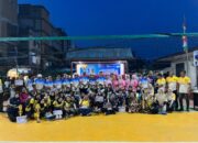 Ribuan Warga Padati Final Kapolsek Kateman Cup, Suasana Pecah di Kateman