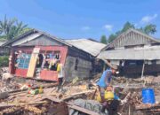 Abrasi Sungai Niur Makin Parah, Empat Rumah Warga Hanyut Seketika