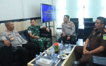 Kapolres Indragiri Hilir Perkuat Sinergitas TNI, Polri, dan Kejaksaan Melalui Silaturahmi