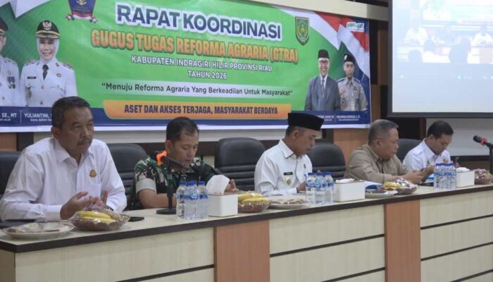 Inhil Jadi Percontohan Reforma Agraria di Riau, Bupati Herman Ambil Langkah Tegas