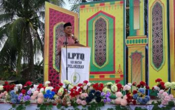 MTQ Pelangiran 2026 Dibuka, Bupati Herman Ajak Lahirkan Generasi Qur’ani