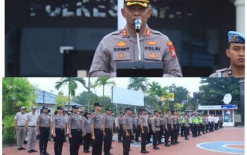 Pesan Tegas Kapolres Inhil di Apel Perdana, Ini yang Jadi Sorotan