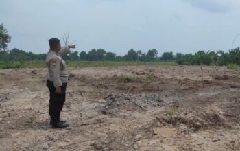 Dukung Ketahanan Pangan, Polsek Sabak Auh Siapkan 1,5 Hektare Lahan Jagung Pipil