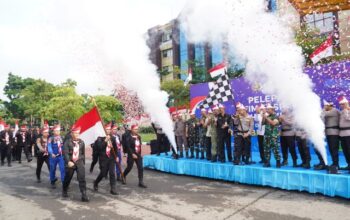 Kapolda Riau Lepas Tim Ekspedisi Merah Putih Presisi, Sasar 17 Desa di Wilayah 3T