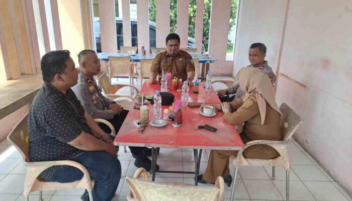 Jaga Perbatasan Siak-Bengkalis, Polisi dan Pemerintah Kecamatan Satukan Langkah Cegah Karhutla