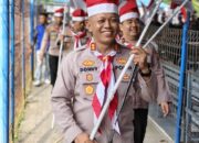 Kapolres Inhil Gelar Apel Pergeseran 150 Personel Menuju Kuala Selat dalam rangka Ekspedisi Merah Putih Presisi