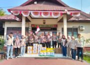 Dari Polisi untuk Masyarakat, Bantuan Sembako Warnai Ekspedisi Merah Putih di Sungai Intan