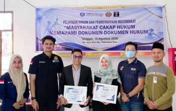 Cegah Masalah Sejak Dini, PBH PERADI Pekanbaru Tingkatkan Kesadaran Hukum Warga Kota Baru