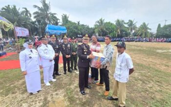 Dirpamobvit Polda Riau Pimpin Upacara HUT RI ke-81 di Kempas