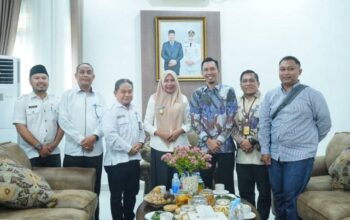 Perkuat pelayanan ASN, Wakil Bupati Inhil terima kunjungan PT Taspen Pekanbaru