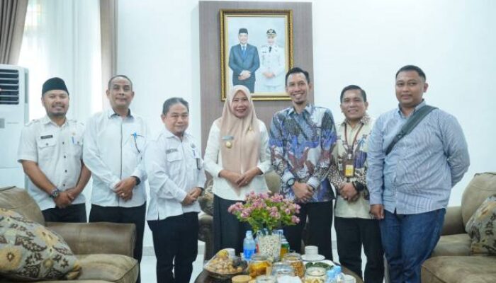 Perkuat pelayanan ASN, Wakil Bupati Inhil terima kunjungan PT Taspen Pekanbaru