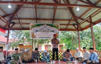 Maulid Nabi Penuh Khidmat, Kapolsek Tembilahan Hulu: Teladani Rasulullah, Mengabdi dengan Hati dan Keikhlasan
