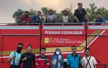 Karhutla Sungai Beringin Jadi Perhatian, Pemkab Inhil dan PLTU Tembilahan Satukan Kekuatan