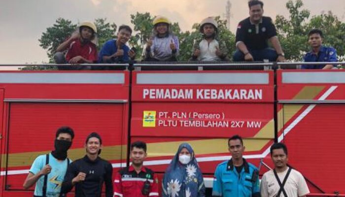 Karhutla Sungai Beringin Jadi Perhatian, Pemkab Inhil dan PLTU Tembilahan Satukan Kekuatan