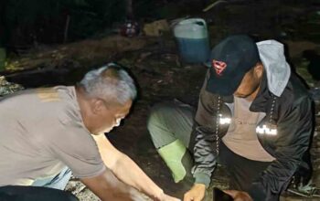 Api Reda, Perjuangan Belum Usai! Kapolres Inhil dan Tim Gabungan Pilih Bermalam Demi Pastikan Karhutla Benar-Benar Padam
