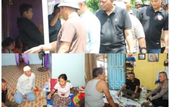 Kapolres dan Bupati Inhil Turun Langsung Tinjau 11 Korban Gigitan Monyet, Pengobatan Gratis, Perburuan Terus Berlanjut