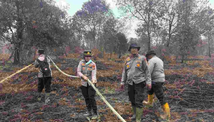 Karhutla 30 Hektare di Sekitar TN Zamrud Terkendali, Patroli Berlanjut