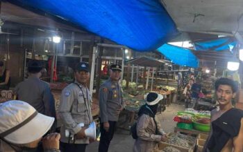 Dari Udara hingga Lorong Pasar, Kapolsek Tembilahan Bergerak Cegah Karhutla