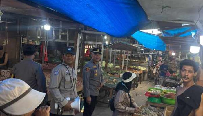 Dari Udara hingga Lorong Pasar, Kapolsek Tembilahan Bergerak Cegah Karhutla