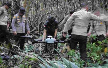 Polda Riau Kerahkan X Fire dan Drone, 5 Titik Karhutla Siak Padam