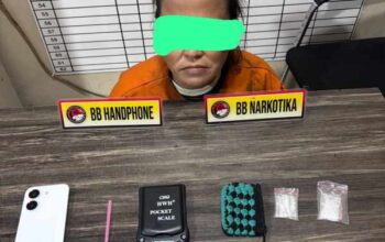 Sabu 4,24 Gram Disita, Perempuan di Keritang Diamankan Satresnarkoba Inhil