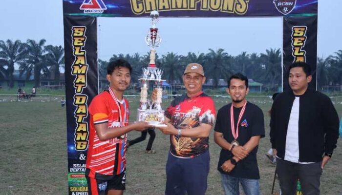 Azka X RCBN Cup 2 Resmi Berakhir, Herman Soroti Pembinaan Atlet Muda Inhil