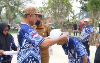 70 Kontingen Inhil Siap Berlaga di Porsenijar PGRI Riau di Siak