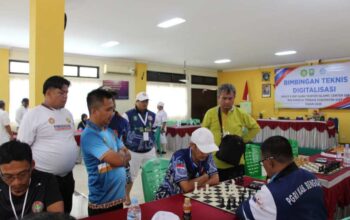 Cabor Catur Kontingen PGRI Inhil Sukses Amankan Mendali Emas di Porsenijar