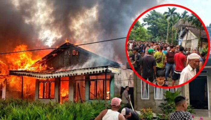 8 Rumah Terdampak Kebakaran di Pulau Kijang Inhil, Ini Awal Mula Api