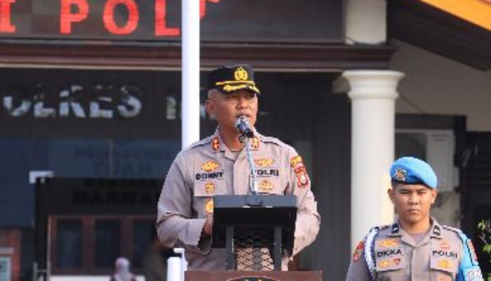 Kapolres Inhil Pastikan Peristiwa E.S Ditangani Profesional, Masyarakat Diimbau Tetap Tenang