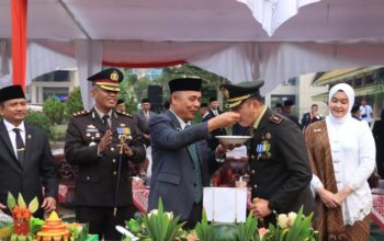 HUT ke-81 TNI di Inhil: TNI-Polri dan Forkopimda Makin Solid