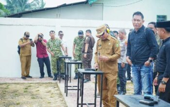 Resmikan Lapangan Tembak Pistol Arisman Zakaria, Bupati Herman Dorong Pengembangan Olahraga Menembak di Inhil
