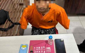 Baru Ditantang Ketua PW-IWO Riau, Polisi Ringkus Terduga Pengedar Sabu di Reteh