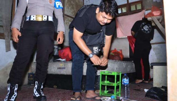 Tak Beri Ruang bagi Narkoba! Polres Inhil Gelar Operasi di Dua Titik Tembilahan