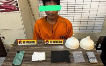 Polres Inhil Ungkap Peredaran Sabu 135,47 Gram di Tempuling, Dua Pria Diamankan