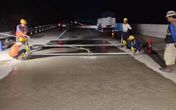 Pastikan Kenyamanan Pengguna Jalan, Hutama Karya Lakukan Pemeliharaan JTTS dan Bangun Akses Baru di Tol Terpeka