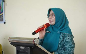 Katerina Susanti Herman Kampanyekan Pangan B2SA di SMA Negeri 1 Keritang, Tinjau Pojok Baca dan Rehabilitasi Gedung TK