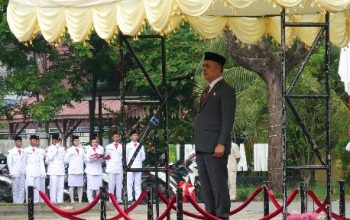 Bupati Herman Pimpin Upacara Peringatan Hari Sumpah Pemuda ke-98 di Inhil