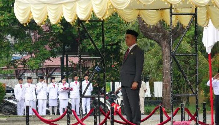 Bupati Herman Pimpin Upacara Peringatan Hari Sumpah Pemuda ke-98 di Inhil