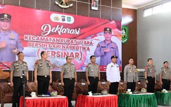 Lindungi Generasi Muda dari Narkoba, Wakapolda Riau Hadiri Deklarasi Rupat Utara Bersinar