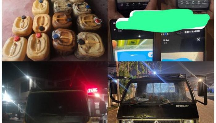 Bongkar Mafia Solar Subsidi di Kempas! Polres Inhil Amankan 3 Tersangka, 19 Jerigen Disita